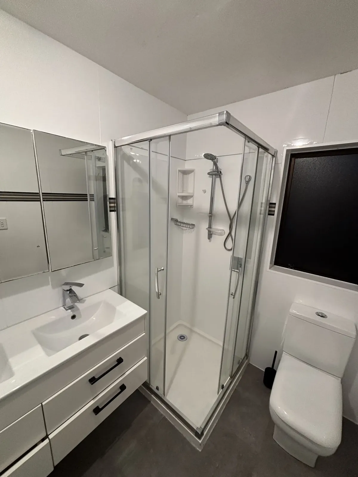 Finished bathroom renovation by Watcon Projects, Central Auckland