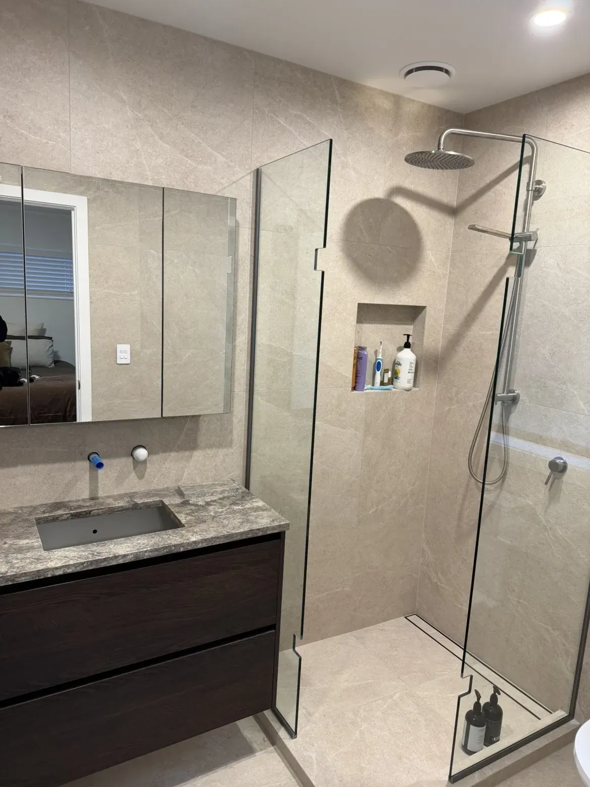 Completed bathroom renovation - Watcon Projects Auckland