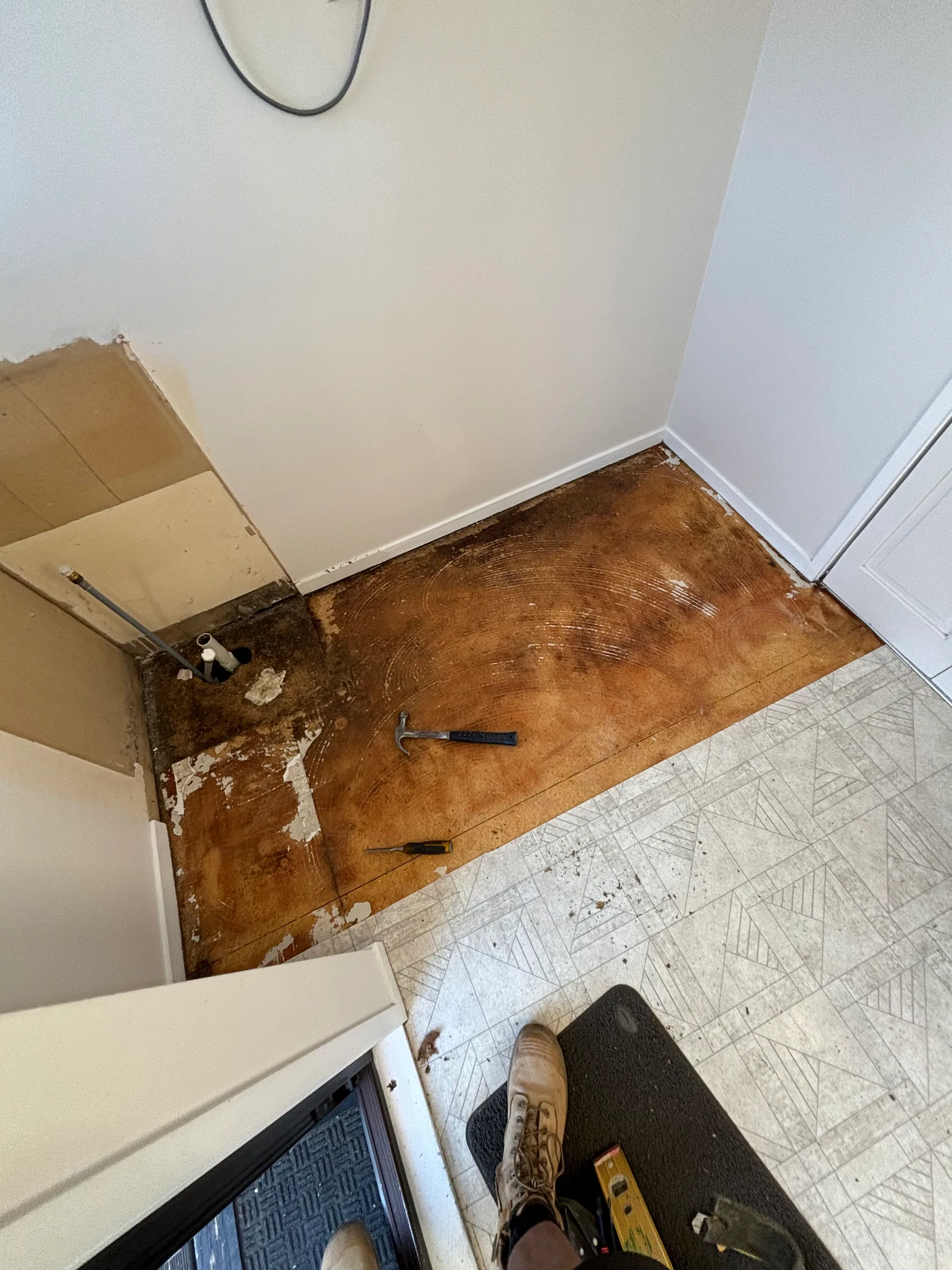 Bathroom renovation strip-out - Watcon Projects Auckland