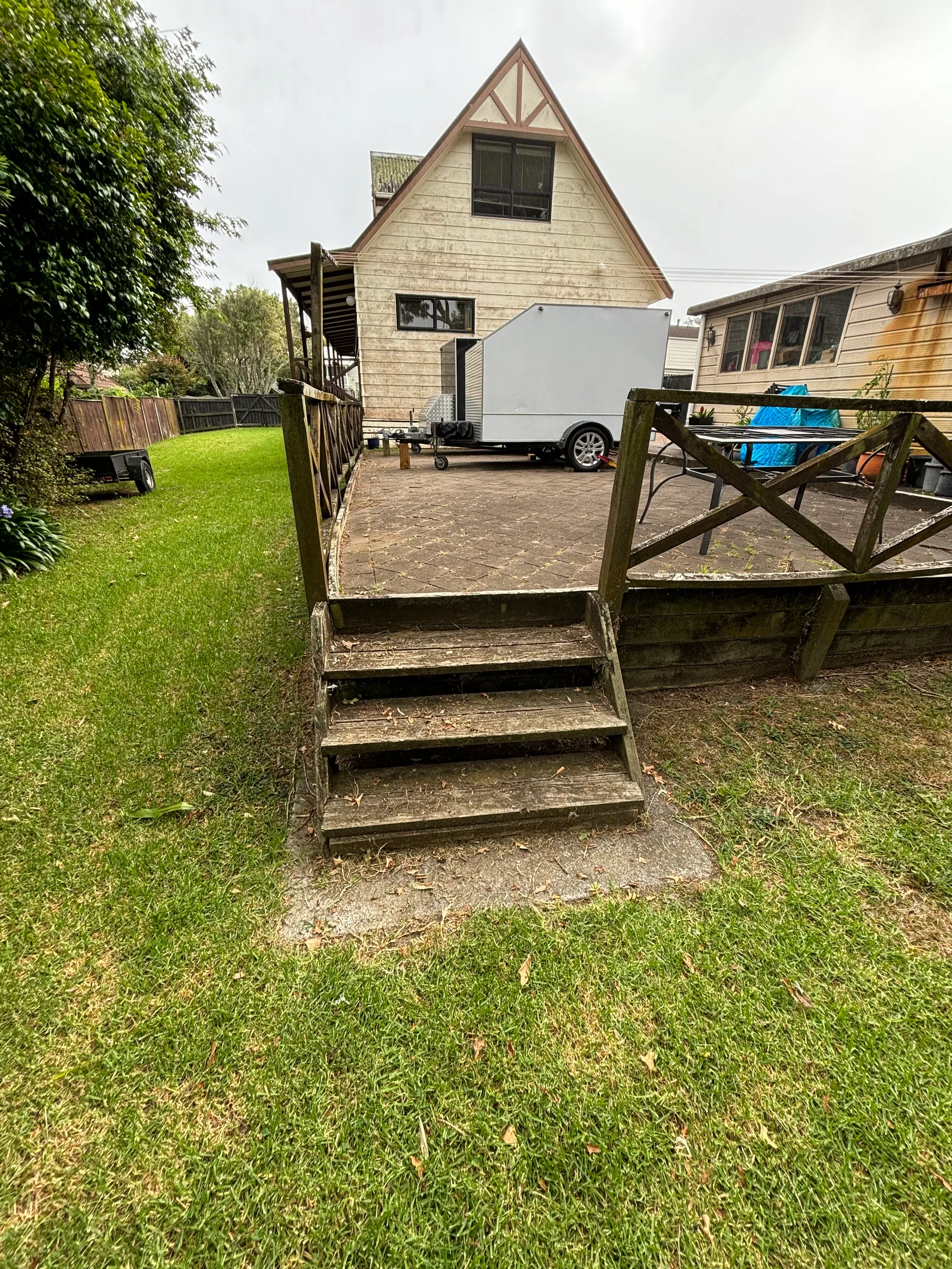 Site before deck build - Watcon Projects South Auckland