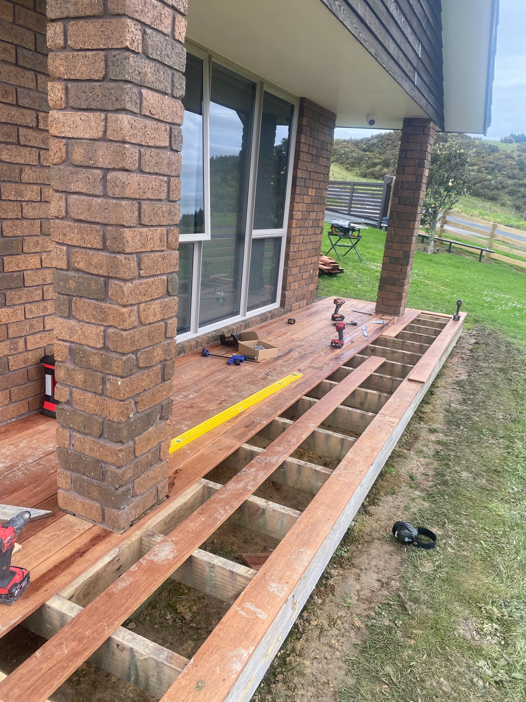 Deck framing construction - Watcon Projects South Auckland
