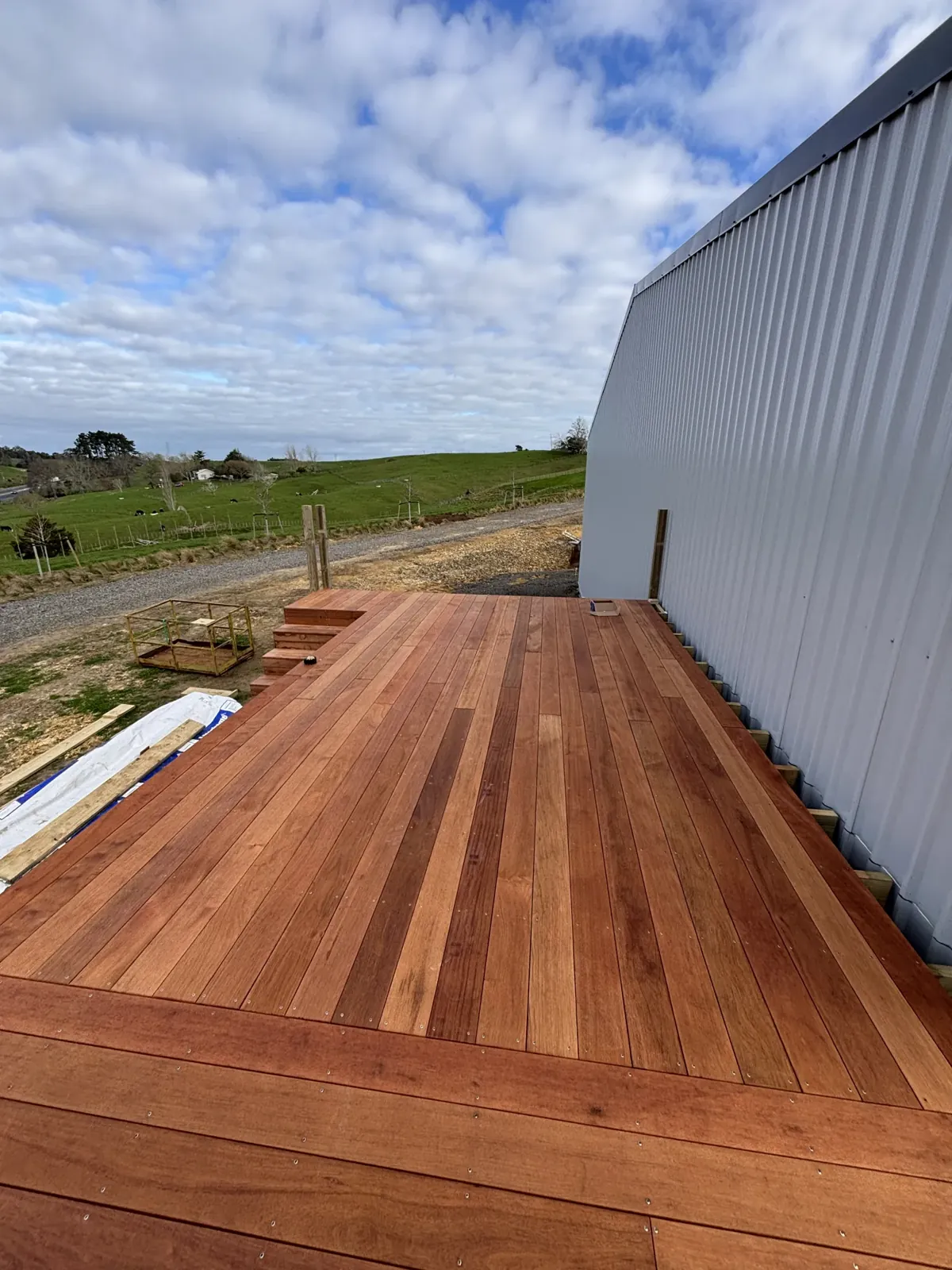 Completed timber deck - Watcon Projects South Auckland