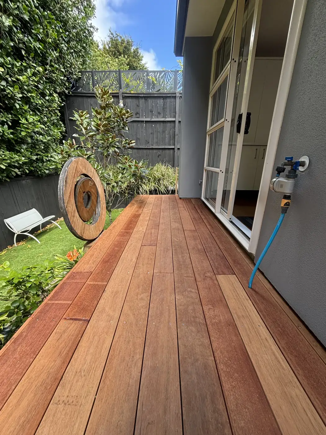 Timber deck built by Watcon Projects, Papakura