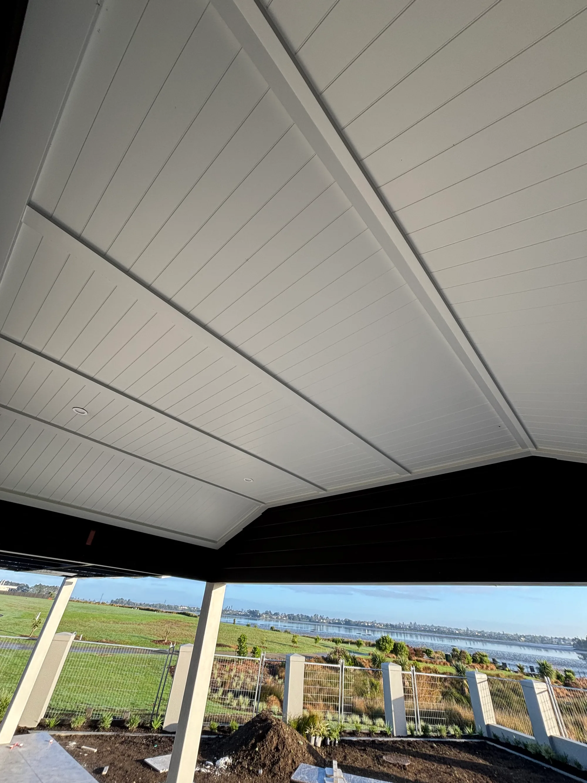 Covered outdoor living area - Watcon Projects South Auckland