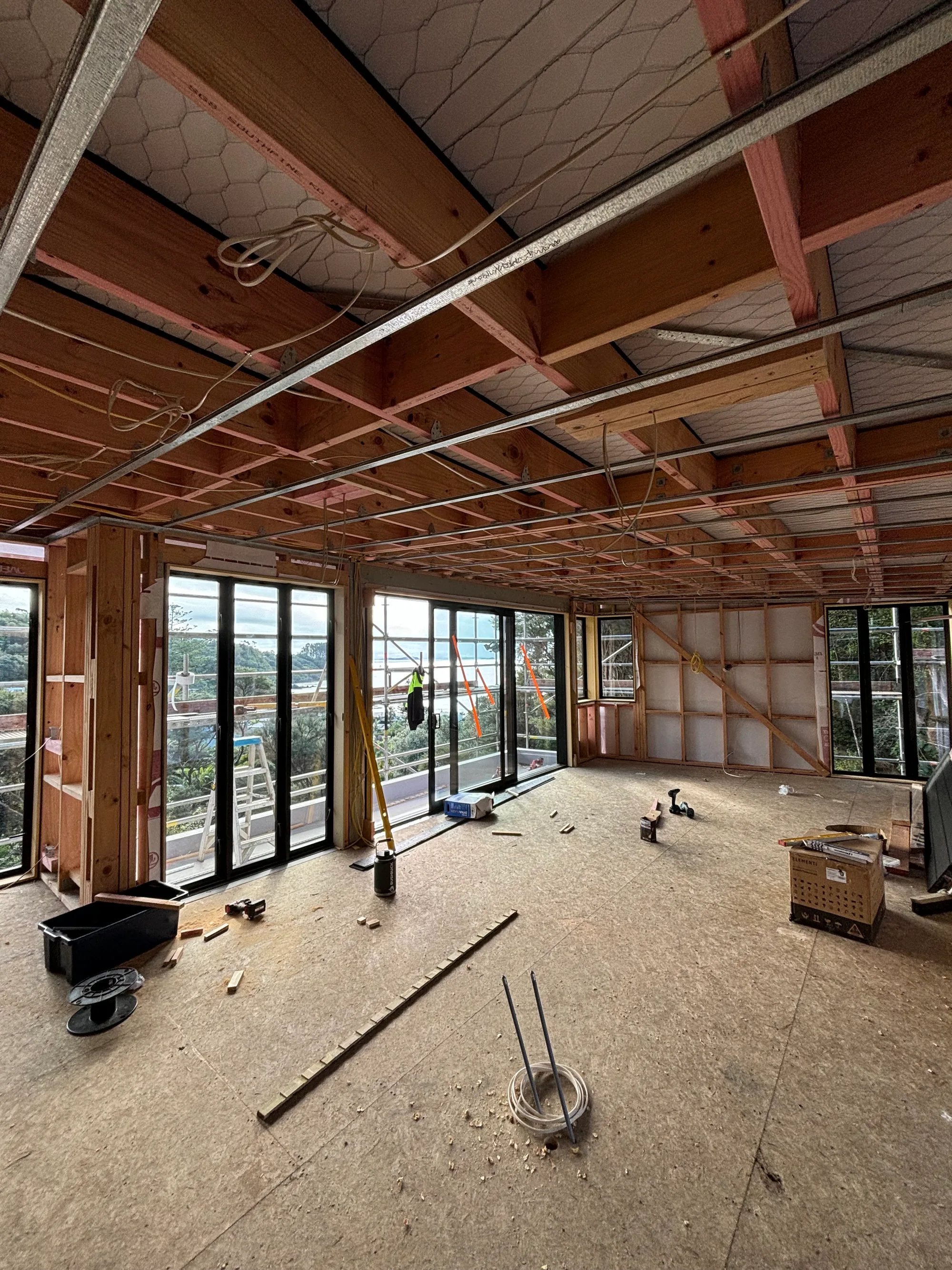 New build interior framing - Watcon Projects South Auckland