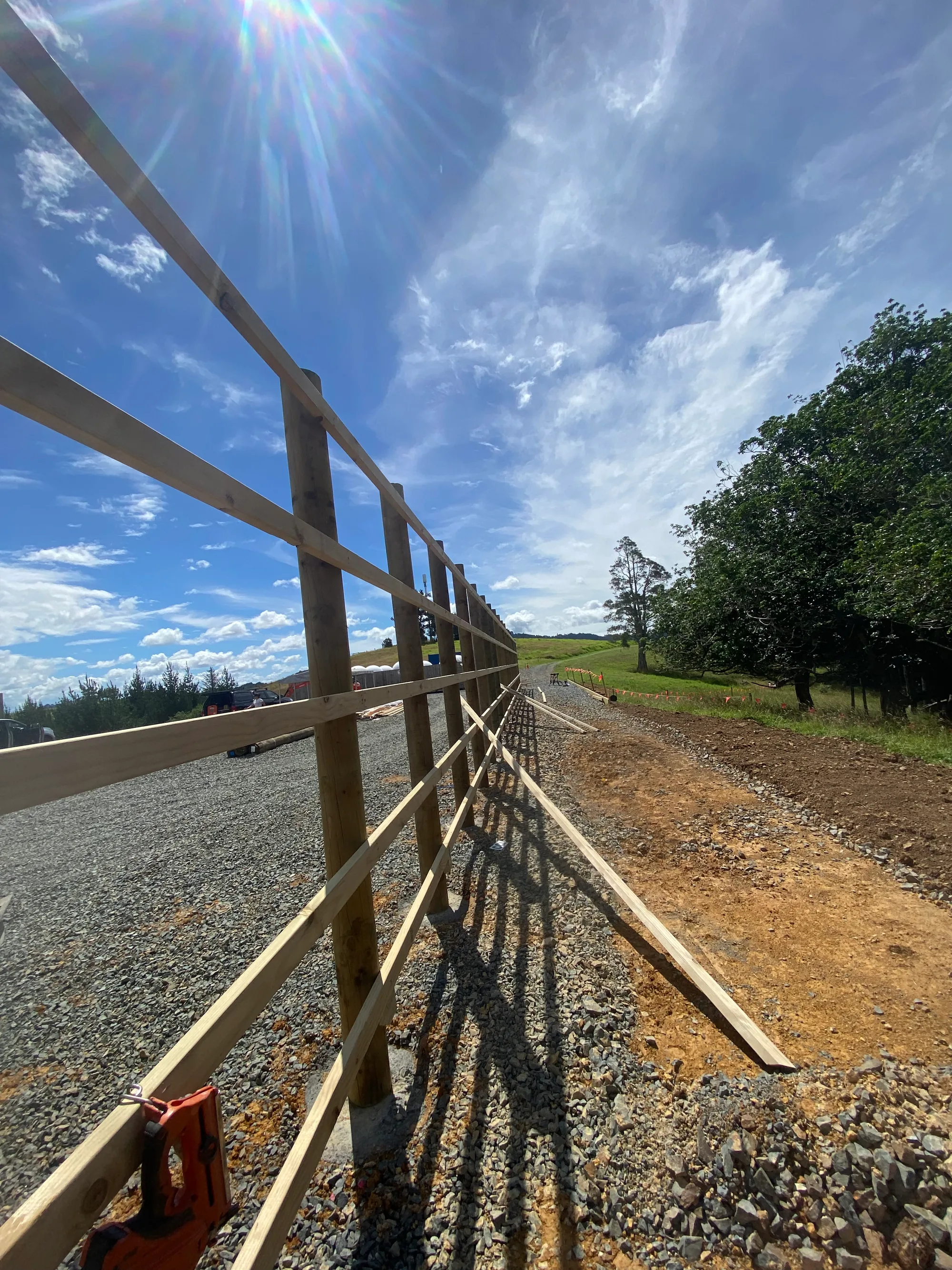 Post and rail fencing - Watcon Projects South Auckland