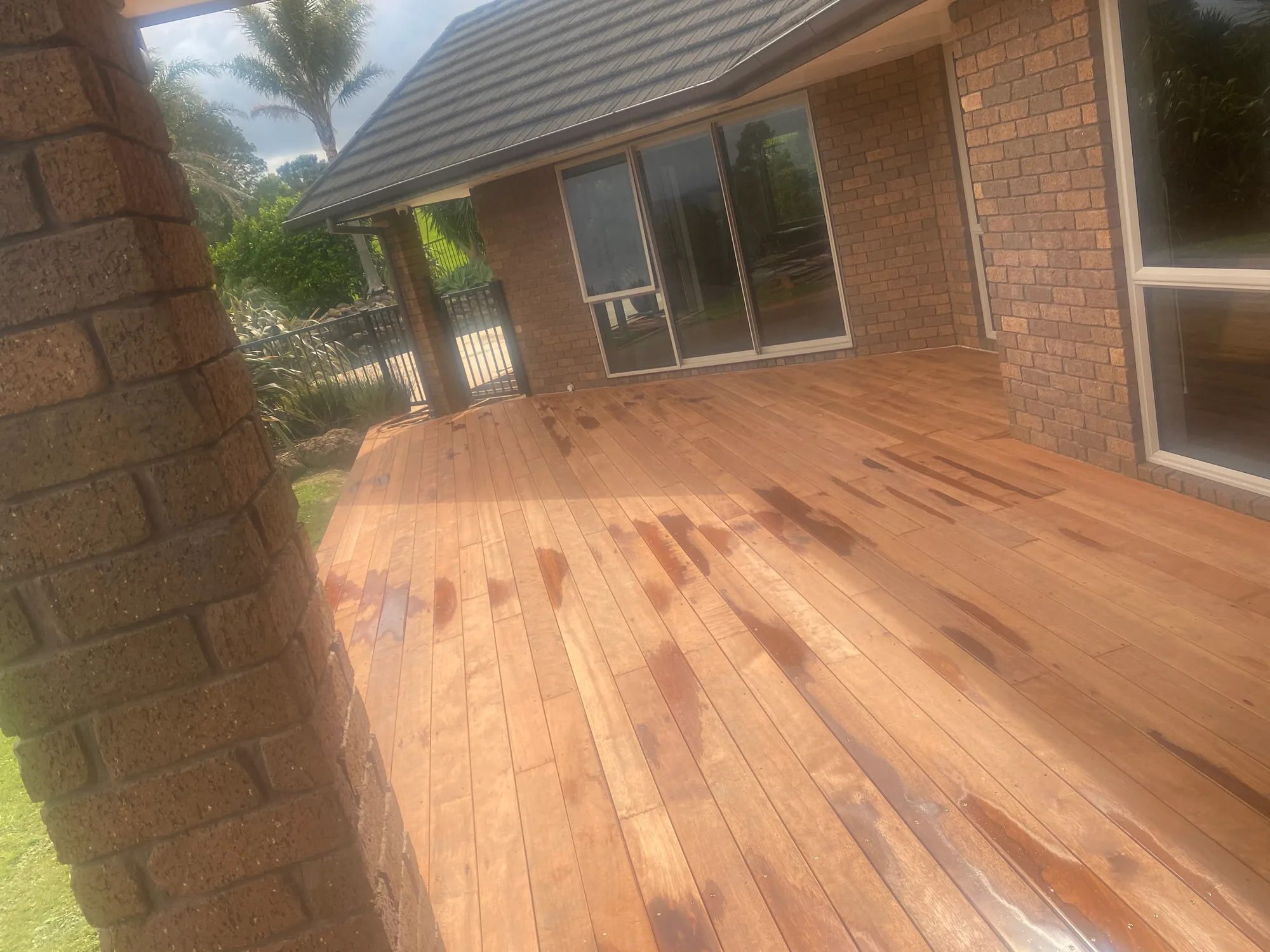 Timber deck build by Watcon Projects, South Auckland deck builder